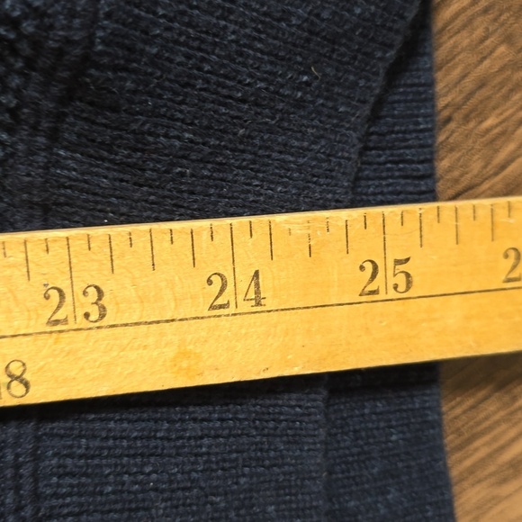 TOMMY BAHAMA Men's L Navy Blue Sweater Vneck - Picture 4 of 6